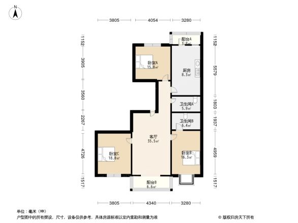 国土资源厅家属楼户型图
