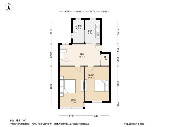 杨家镇小区户型图