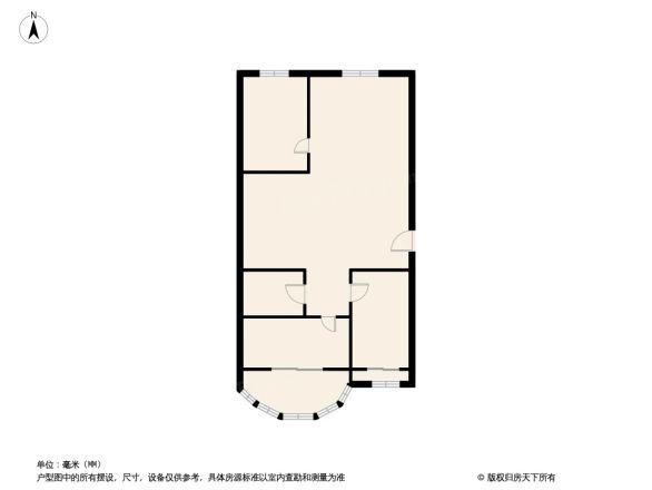 天马小区户型图