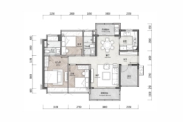 时代印记3室2厅1厨2卫建面105.00㎡