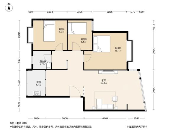 八公里小区户型图