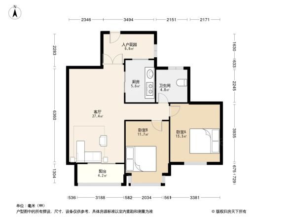 湘江世纪城星江苑户型图