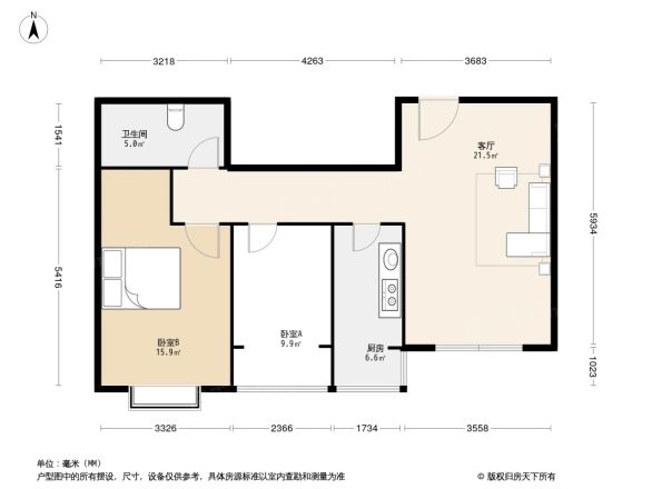 呈祥紫园户型图