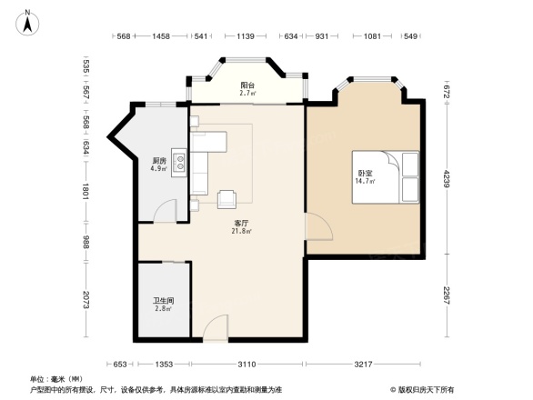 国贸汇景户型图