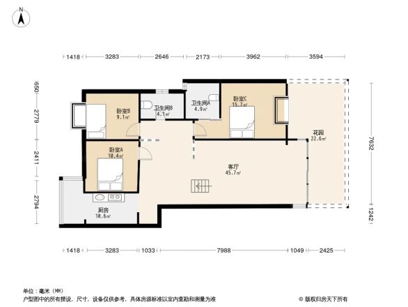 印象首日封户型图
