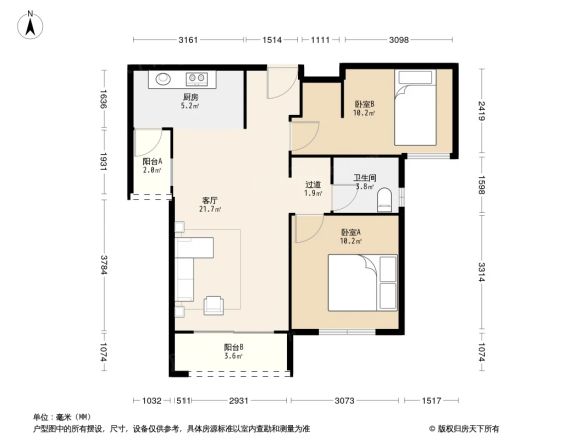 和泓梅溪四季户型图