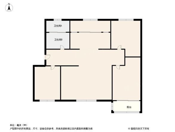 阳光海洋花园户型图