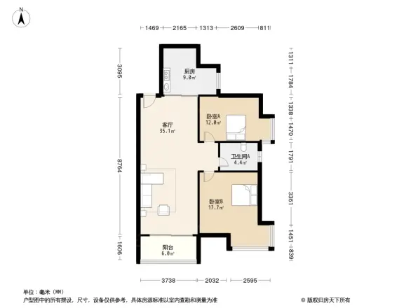 金都花园户型图