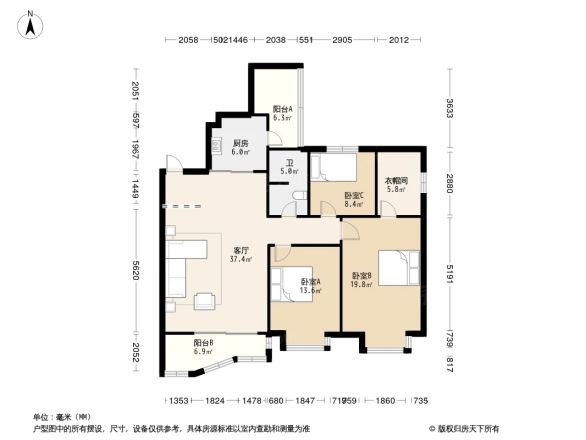 荣鑫家园户型图