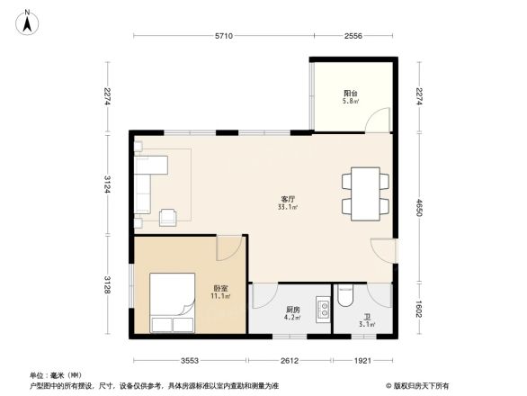 巧克力空间户型图