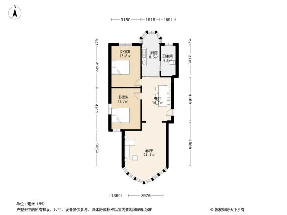 东方明珠公寓户型图