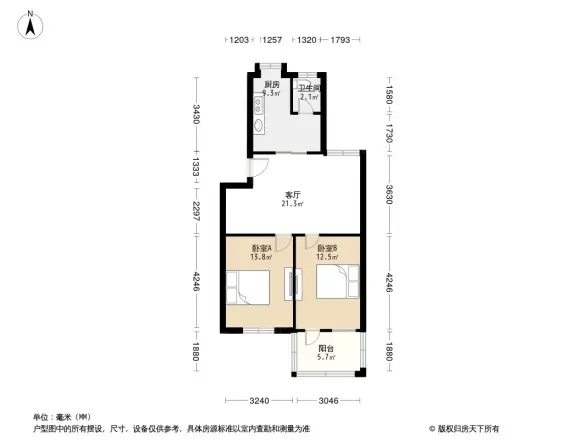 稀土研究所宿舍户型图