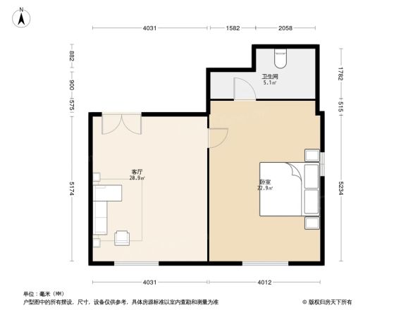 鲁邦国际风情街公寓户型图