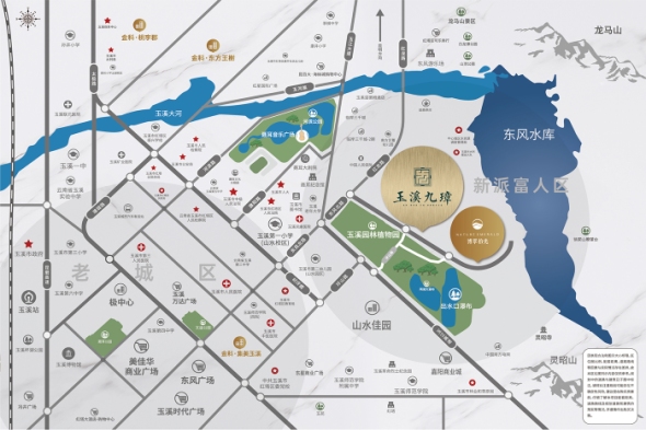 玉溪九璋交通图