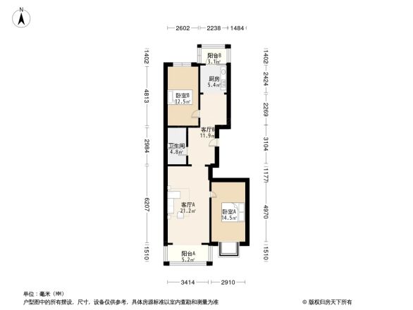 文政雅居户型图