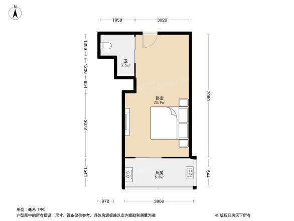 霞曼街小区户型图