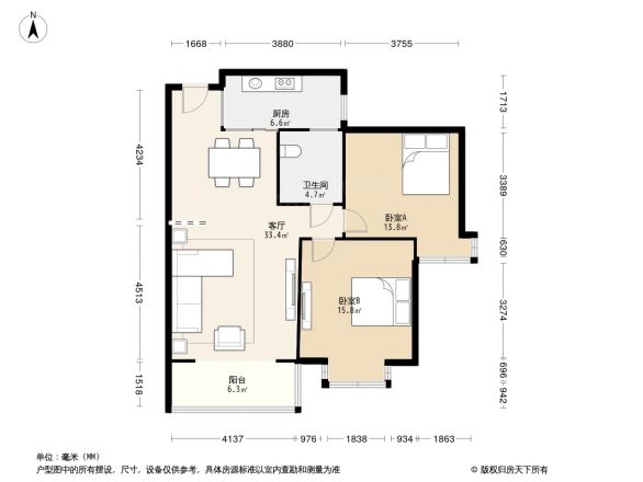 莲塘中大道住宅楼户型图