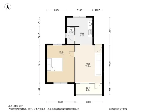 稀土研究所宿舍户型图