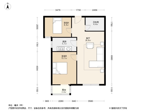 亢龙盛景户型图