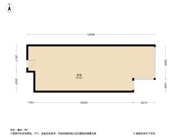 绿地中心公寓户型图