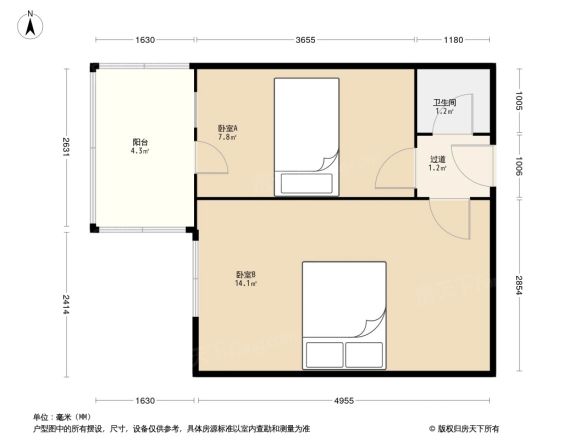 和兴七道街小区户型图