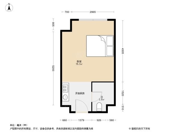 晓廊坊户型图