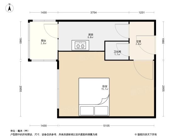 南康街5号户型图