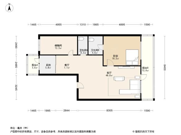 锦绣小区户型图