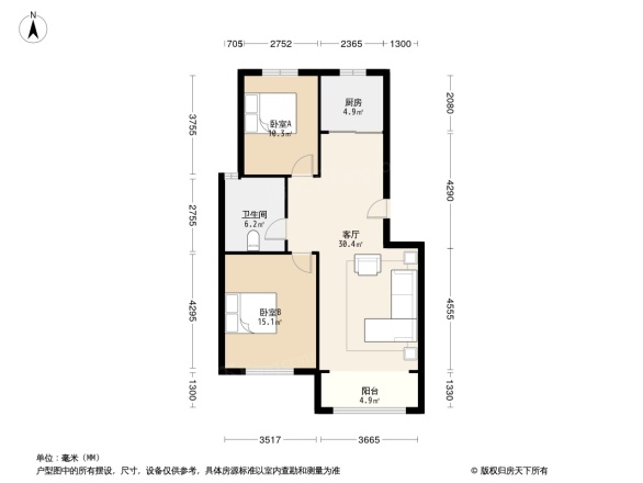 旺兴御景苑户型图