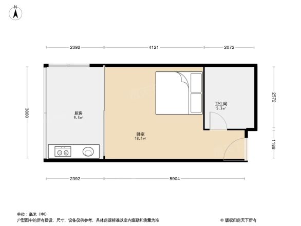 麒麟山户型图