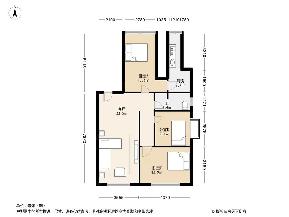 相似户型图
