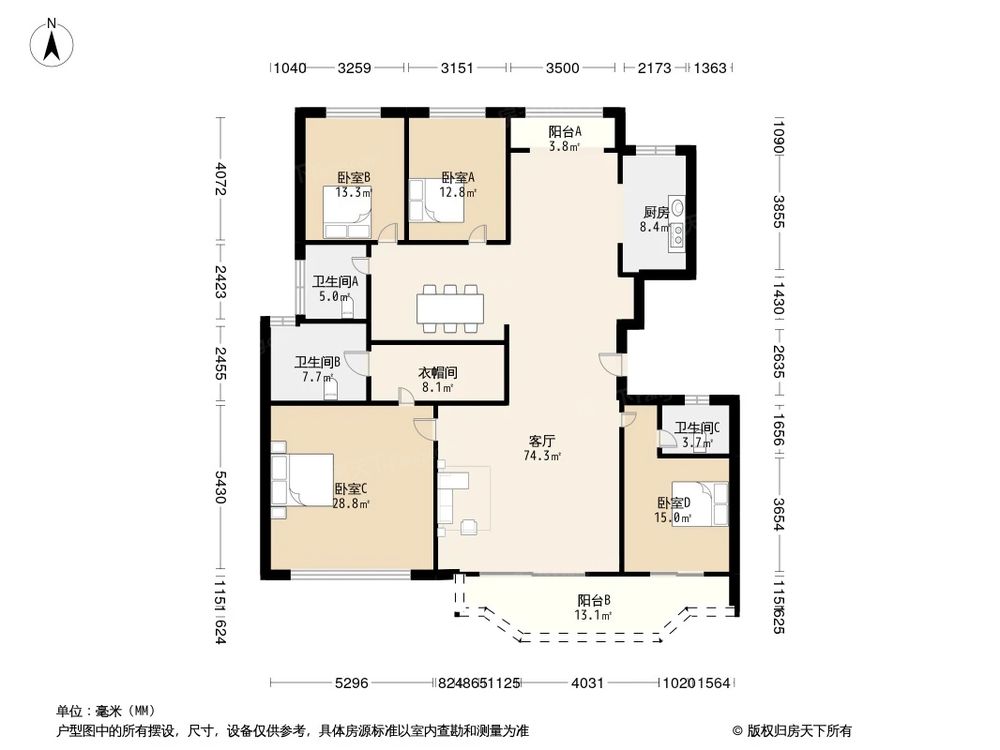 相似户型图