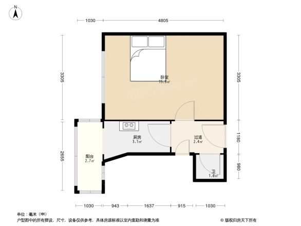 南和小区户型图