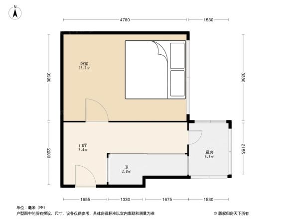 东内史胡同小区户型图
