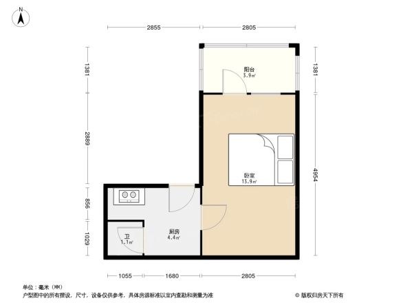 东内史胡同小区户型图