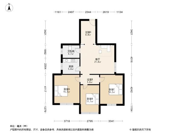 市中医院桐柏分院家属院户型图