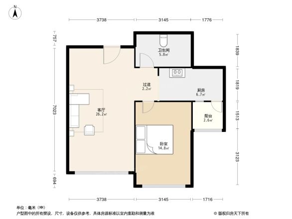 群力玫瑰湾户型图