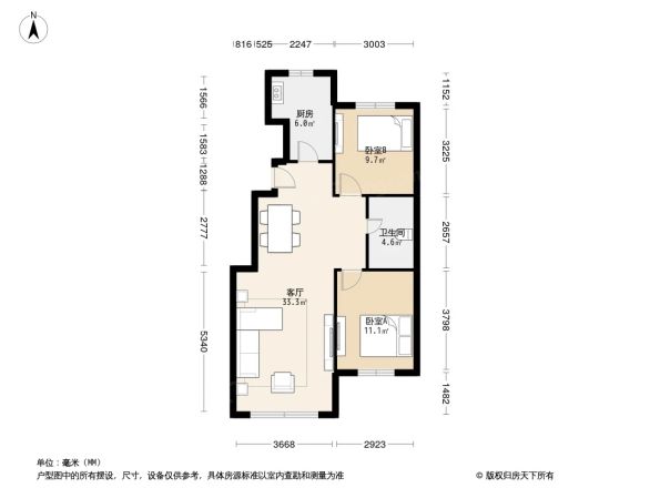 仙悦花园户型图
