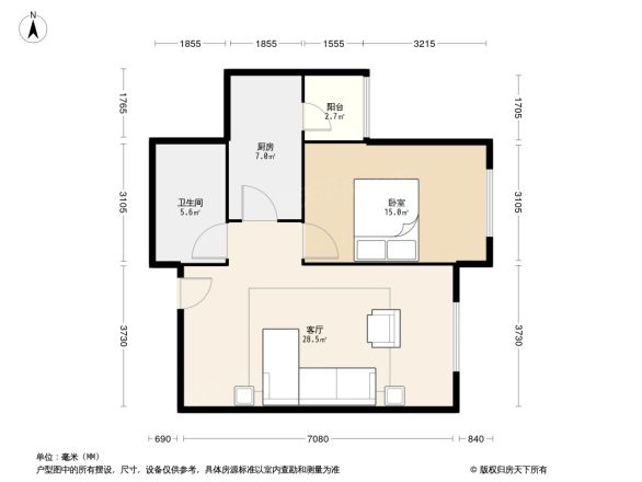 群力玫瑰湾户型图