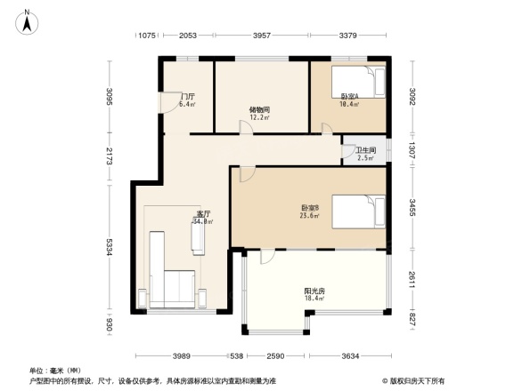 燕东秀府户型图