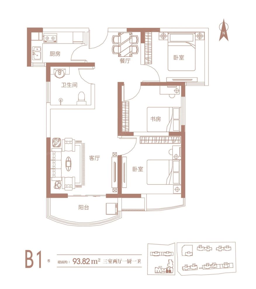 户型图3/3