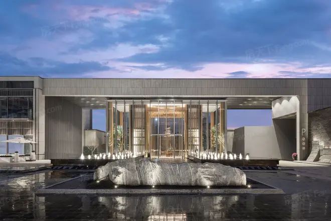 万科锦绣滨江实景图