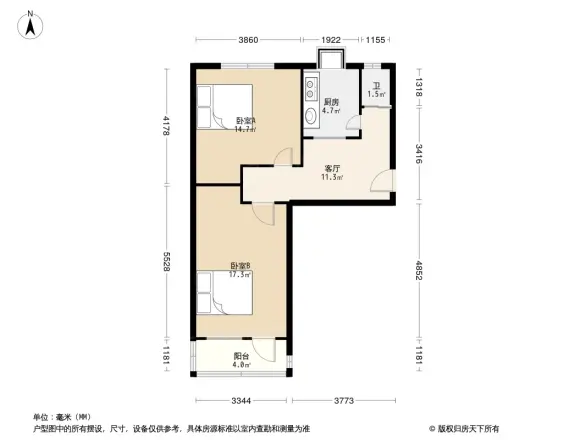 山师教职工二宿舍户型图
