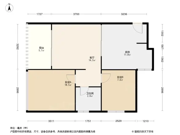 联投东方华府户型图