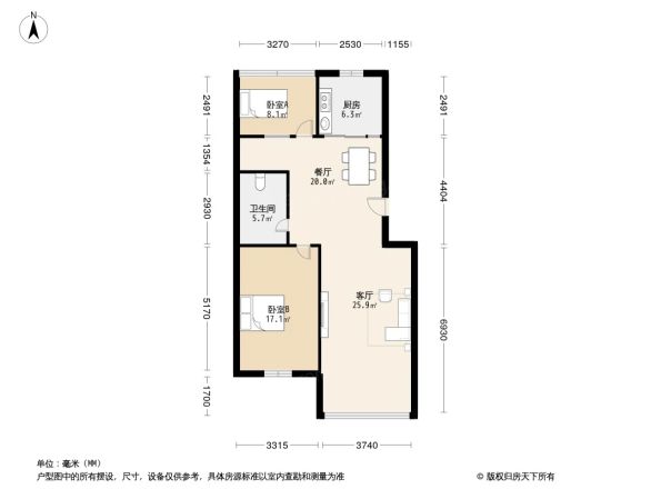明珠花园户型图