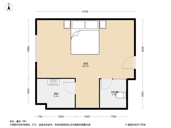 惠友旺角户型图