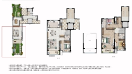 碧桂园·翘楚棠4室3厅1厨3卫建面160.00㎡