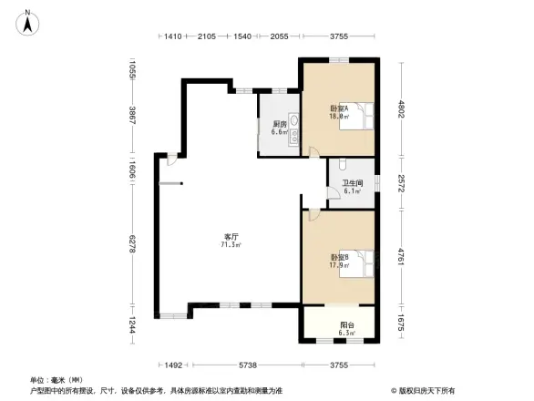 燕东秀府户型图