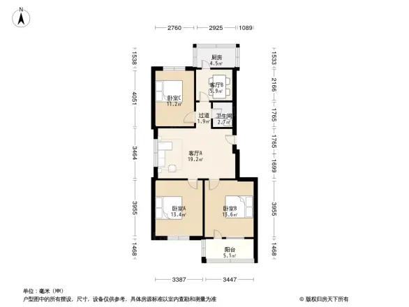 经十西路17336号户型图