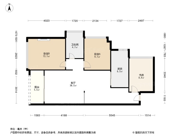 联投东方华府户型图